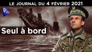 Macron, seul à bord - JT du jeudi 4 février 2021