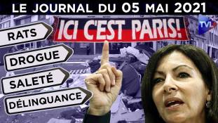 #SaccageParis - Violence, drogue, crasse : Bienvenue chez Hidalgo - JT du mercredi 5 avril 2021