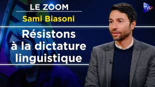 Interview de Sami Biasoni à propos de son ouvrage L’Encyclopédie des euphémismes contemporains et autres manipulations de la langue, qui analyse la novlangue, la manipulation du langage politique et la résistance intellectuelle face aux mots idéologiques.