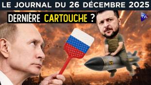 zelensky assis sur un missile, poutine le regarde - JT du vendredi 26 décembre 2025