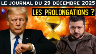 Trump impatient regarde sa montre, zelensky en sueurs - JT du lundi 29 décembre 2025