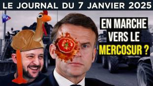 emmanuel macron prends une totame dans la tête - JT du mercredi 7 janvier 2026