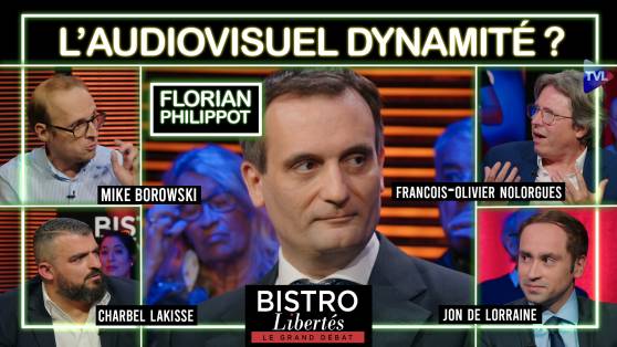 Rapport Alloncle : L'audiovisuel public dynamité ? - Florian Philippot dans Bistro Libertés