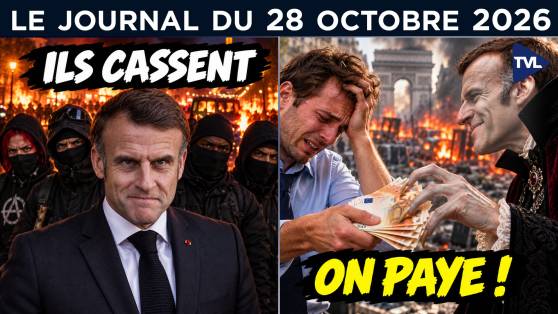 Macron fait payer le chaos aux Français - JT du mercredi 28 octobre 2026